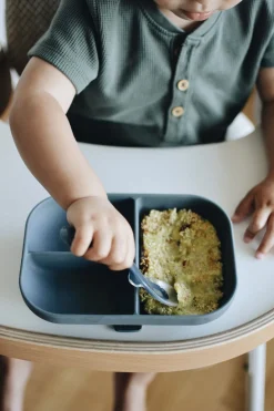BÉABA Couverts, Vaisselle Et Bavoirs*Assiette Compartimentee Silicone Mineral
