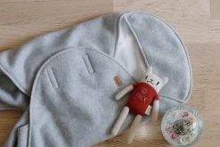 BÉABA Chancelieres Et Nids D'Ange*Babynomade® Double Polaire Heather Grey