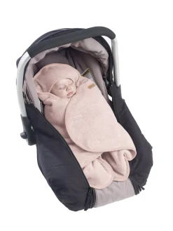 BÉABA Chancelieres Et Nids D'Ange*Babynomade® Double Polaire Dusty Rose