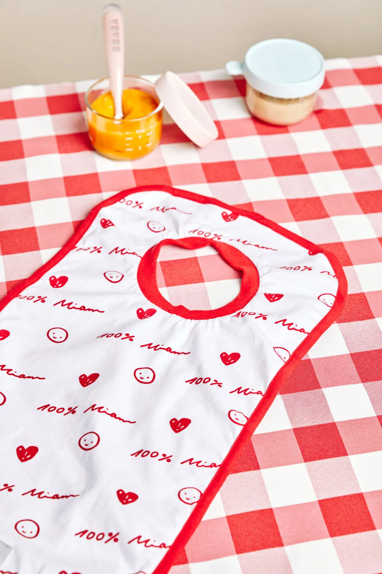 BÉABA Couverts, Vaisselle Et Bavoirs*Bavoir Coton Mathilde Cabanas