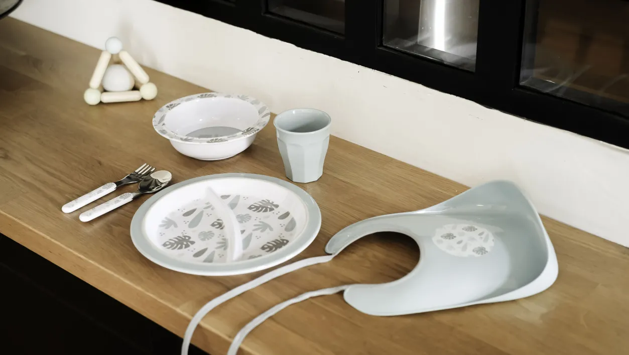 BÉABA Couverts, Vaisselle Et Bavoirs*Bavoir D'Apprentissage Jungle