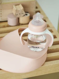 BÉABA Couverts, Vaisselle Et Bavoirs*Bavoir Silicone Old Pink