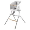 BÉABA Chaise Haute*Chaise Haute Evolutive Up & Down White/Grey