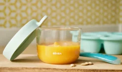 BÉABA Goûter Sain*Coffret 6 Portions Verre 150 Ml Grey/Blue