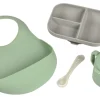BÉABA Goûter Sain*Coffret Repas Les Essentiels Grey / Sage Green