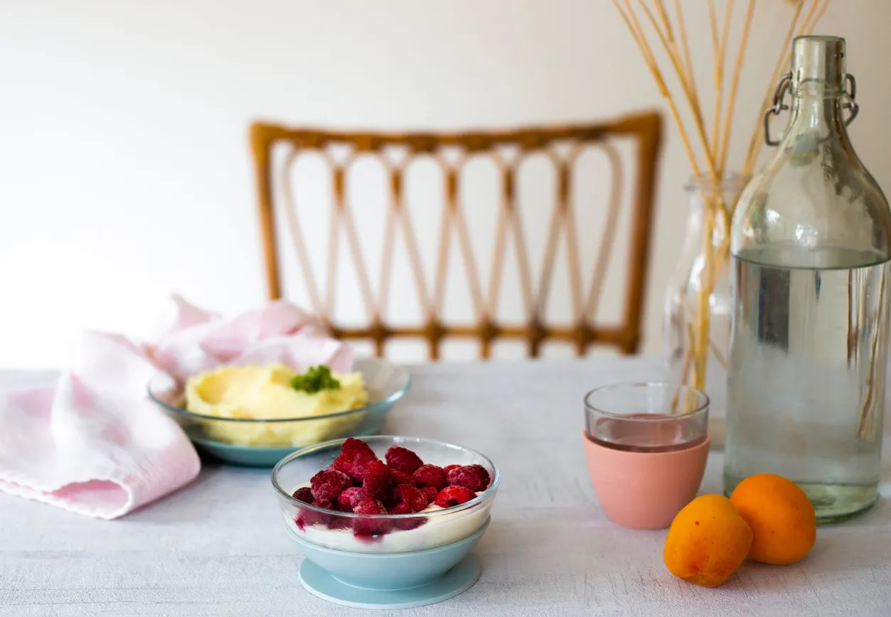 BÉABA Couverts, Vaisselle Et Bavoirs*Coffret Repas Verre Eucalyptus