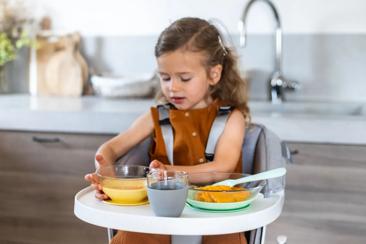 BÉABA Couverts, Vaisselle Et Bavoirs*Coffret Repas Verre Yellow