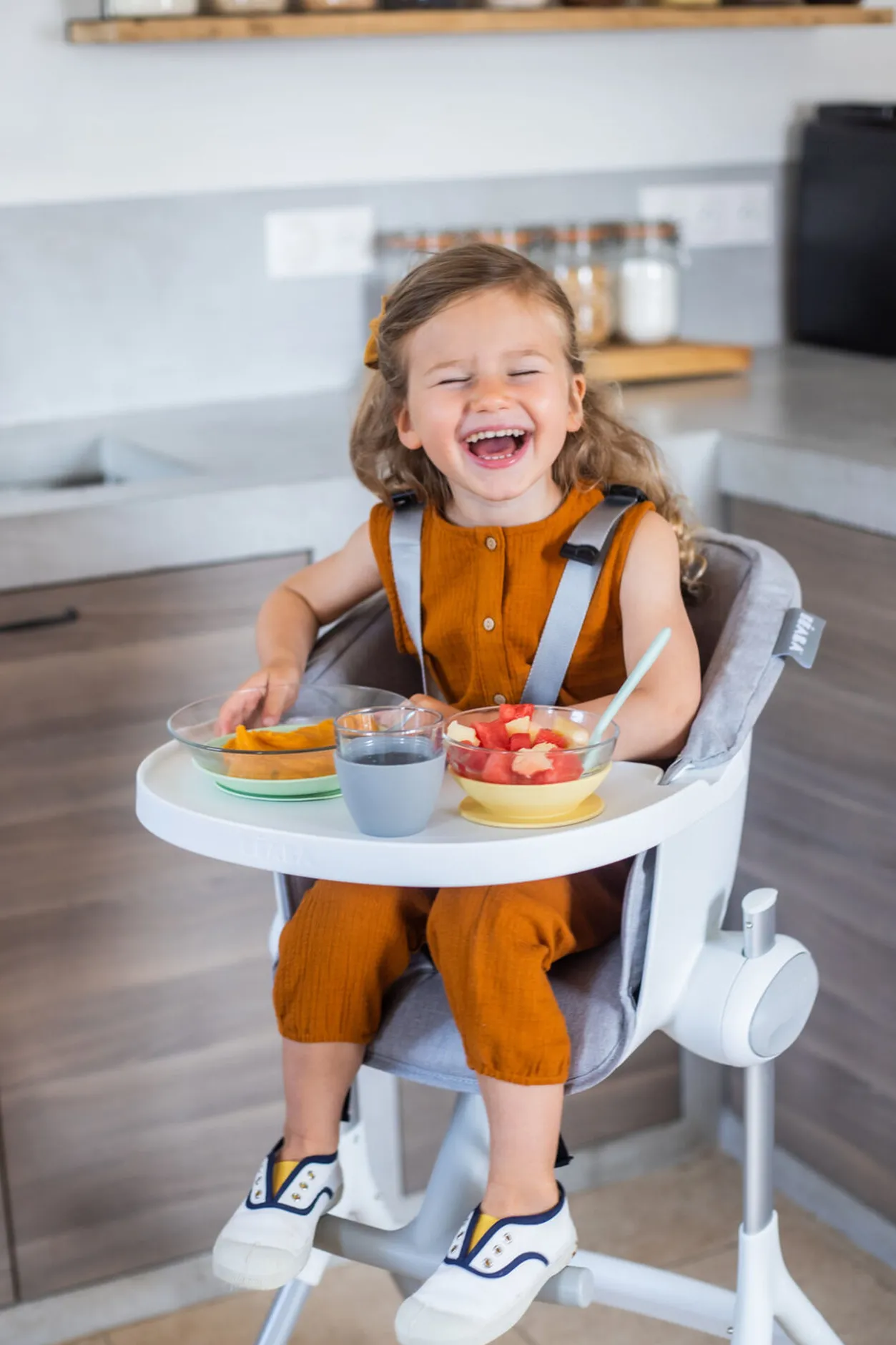 BÉABA Couverts, Vaisselle Et Bavoirs*Coffret Repas Verre Yellow