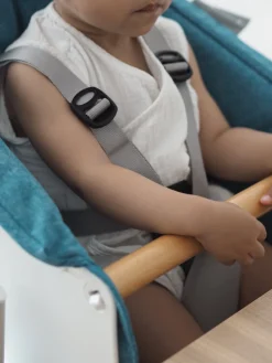 BÉABA Chaise Haute*Coussin D'Assise Pour Chaise Haute Up&Down Blue