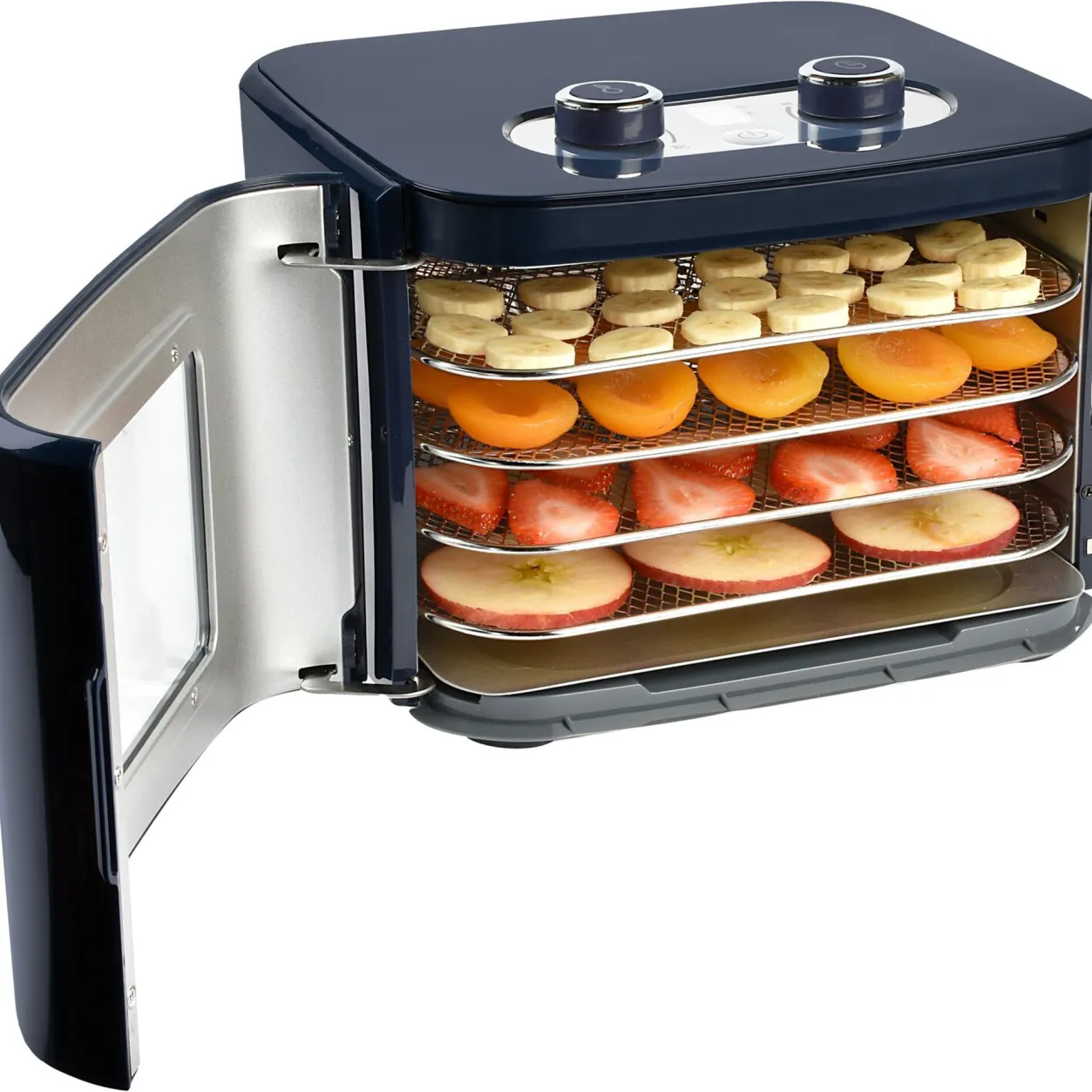 BÉABA Goûter Sain*Dry'N'Snack - Deshydrateur Alimentaire Night-Blue