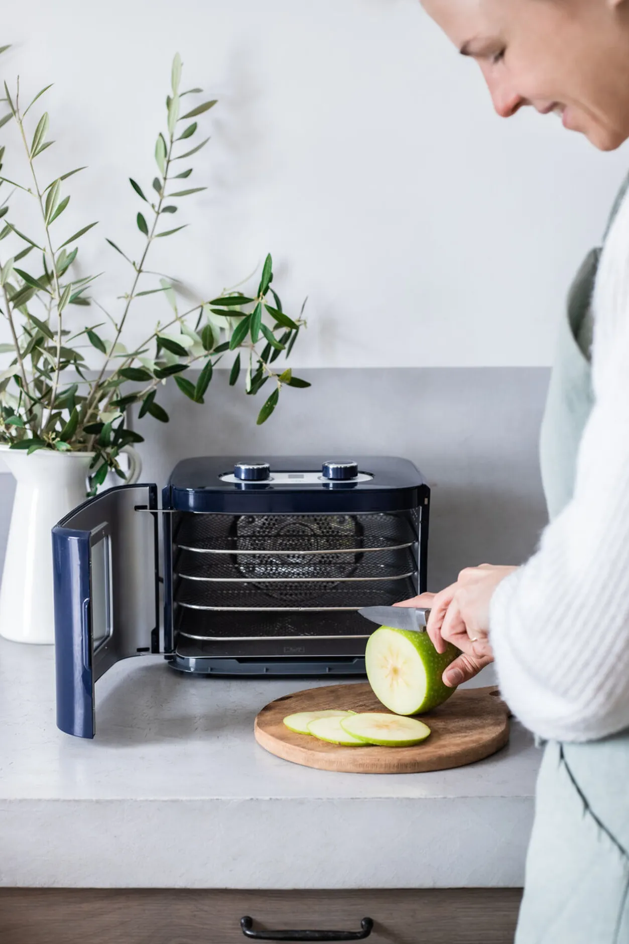 BÉABA Goûter Sain*Dry'N'Snack - Deshydrateur Alimentaire Night-Blue