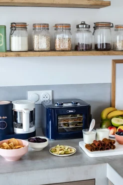 BÉABA Goûter Sain*Dry'N'Snack - Deshydrateur Alimentaire Night-Blue