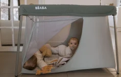 BÉABA Sorties De Bébé*Lit Parapluie 3 En 1 Eazy Sleep Mineral Grey