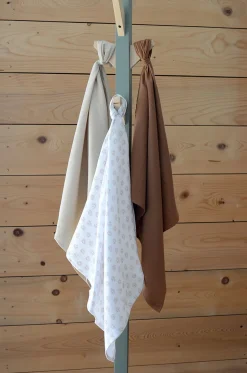 BÉABA Accessoires De Toilette*Lot De 3 Langes En Coton Hedgehog