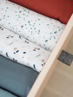 BÉABA Emmaillotage*Lot De 2 Langes Xxl En Coton Hot Sauce/Terrazzo