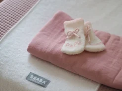 BÉABA Emmaillotage*Lot De 2 Langes Xxl En Coton Bridal Pink/Flowery Countryside