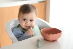 BÉABA Couverts, Vaisselle Et Bavoirs*Lot De 2 Pre-Cuillere Silicone Sage Green / Velvet Grey