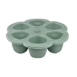 BÉABA Pots De Conservation*Multiportions Silicone 6 X 90 Ml Sage Green