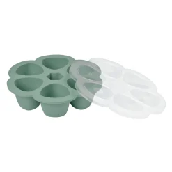 BÉABA Pots De Conservation*Multiportions Silicone 6 X 150 Ml Sage Green