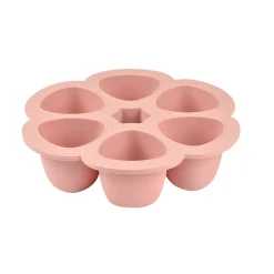 BÉABA Pots De Conservation*Multiportions Silicone 6*90Ml Old Pink