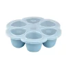 BÉABA Pots De Conservation*Multiportions Silicone 6*90Ml Windy Blue