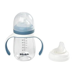 BÉABA Chauffe-Biberon Et Préparateurs*Pack Bib'Expresso® - Mes Premiers Biberons Blue