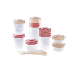BÉABA Pots De Conservation*Pack 1Er Repas Pink