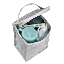 BÉABA Sacs Isotherme Bébé*Pochette Repas Isotherme Tiny Clouds