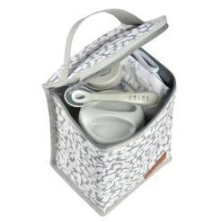 BÉABA Sacs Isotherme Bébé*Pochette Repas Isotherme Cherry Blossom