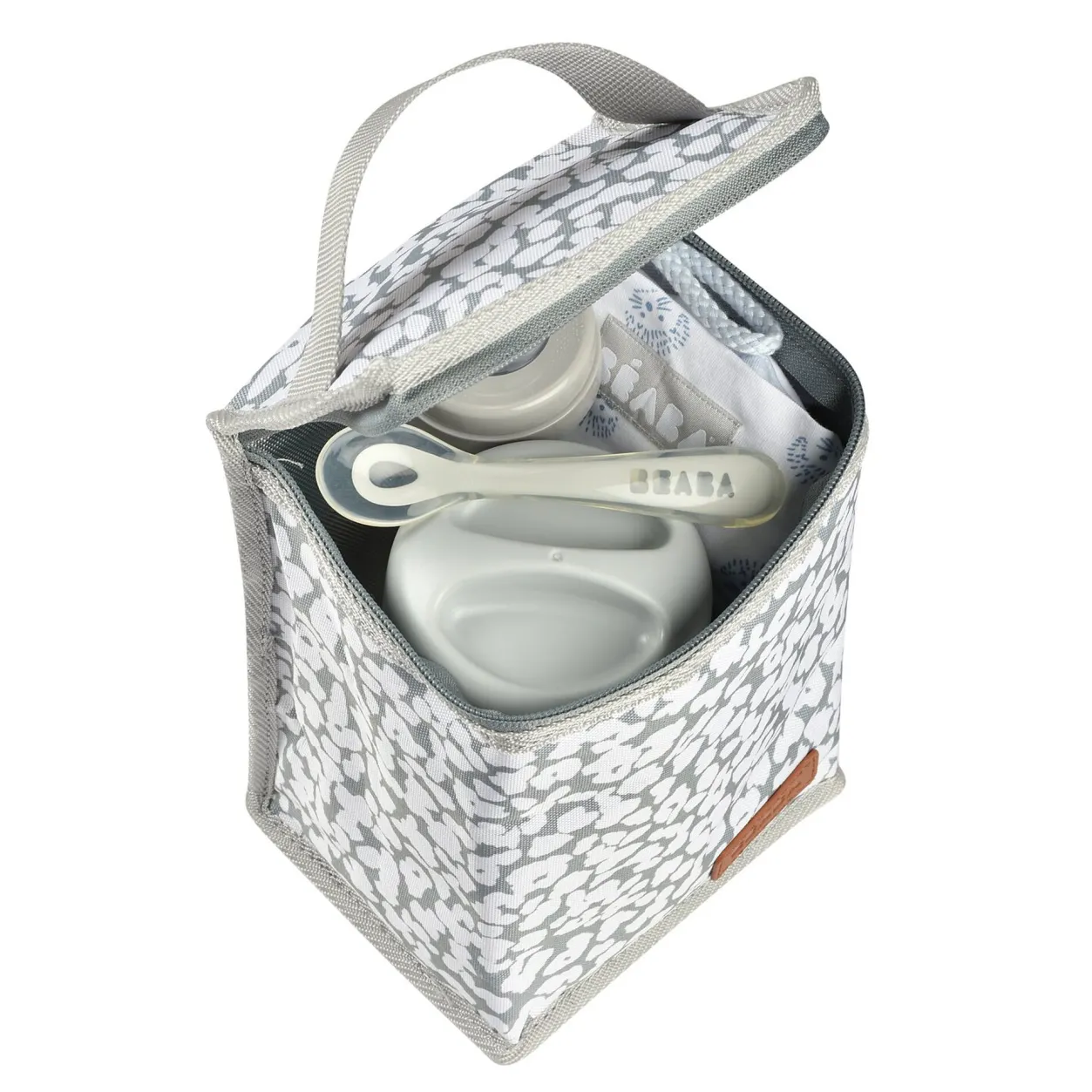 BÉABA Sacs Isotherme Bébé*Pochette Repas Isotherme Cherry Blossom
