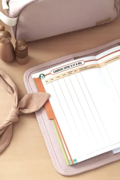 BÉABA Accessoires De Toilette*Protege Carnet De Sante Dusty Rose