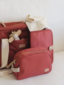 BÉABA Accessoires De Toilette*Protege Carnet De Sante Terracotta