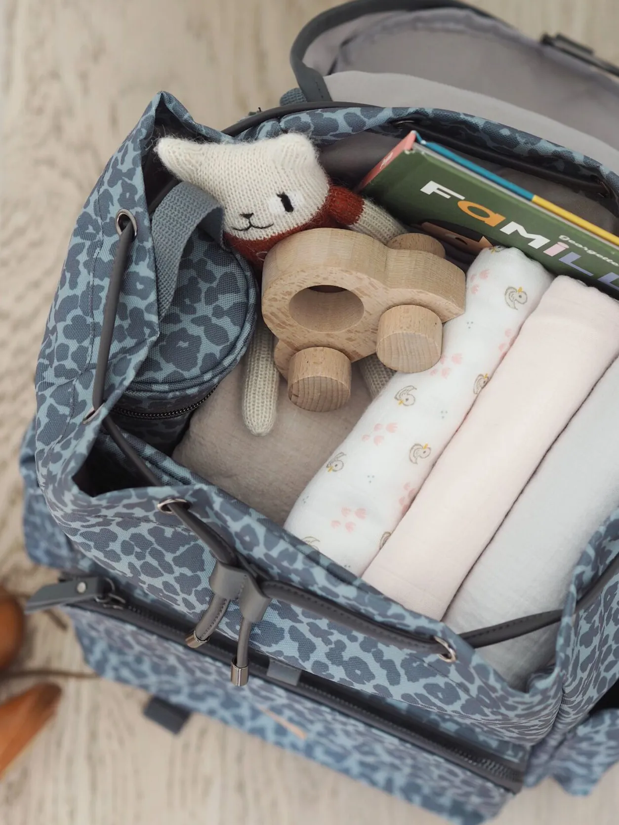 BÉABA Sacs À Dos À Langer*Sac A Dos Vancouver Cherry Blossom