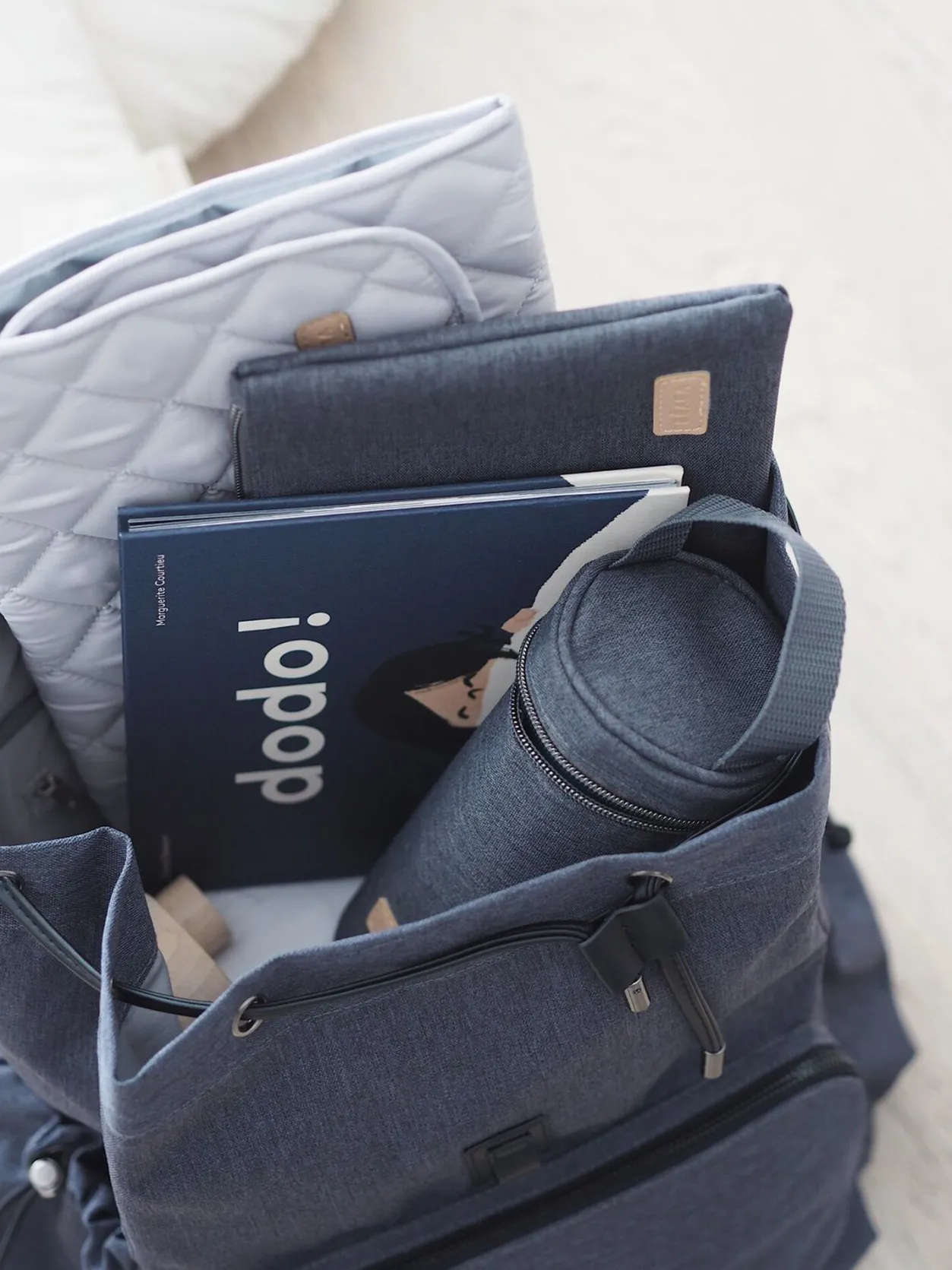 BÉABA Sacs À Dos À Langer*Sac A Dos Vancouver Dark Grey