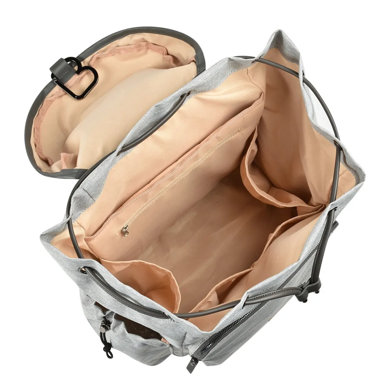 BÉABA Sacs À Dos À Langer*Sac A Dos Vancouver Heather Grey