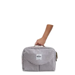 BÉABA Sacs À Langer*Sac A Langer Geneve Ii Play Print Grey/Coral