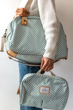 BÉABA Sacs À Langer*Sac A Langer Geneve Ii Play Print Sage Green