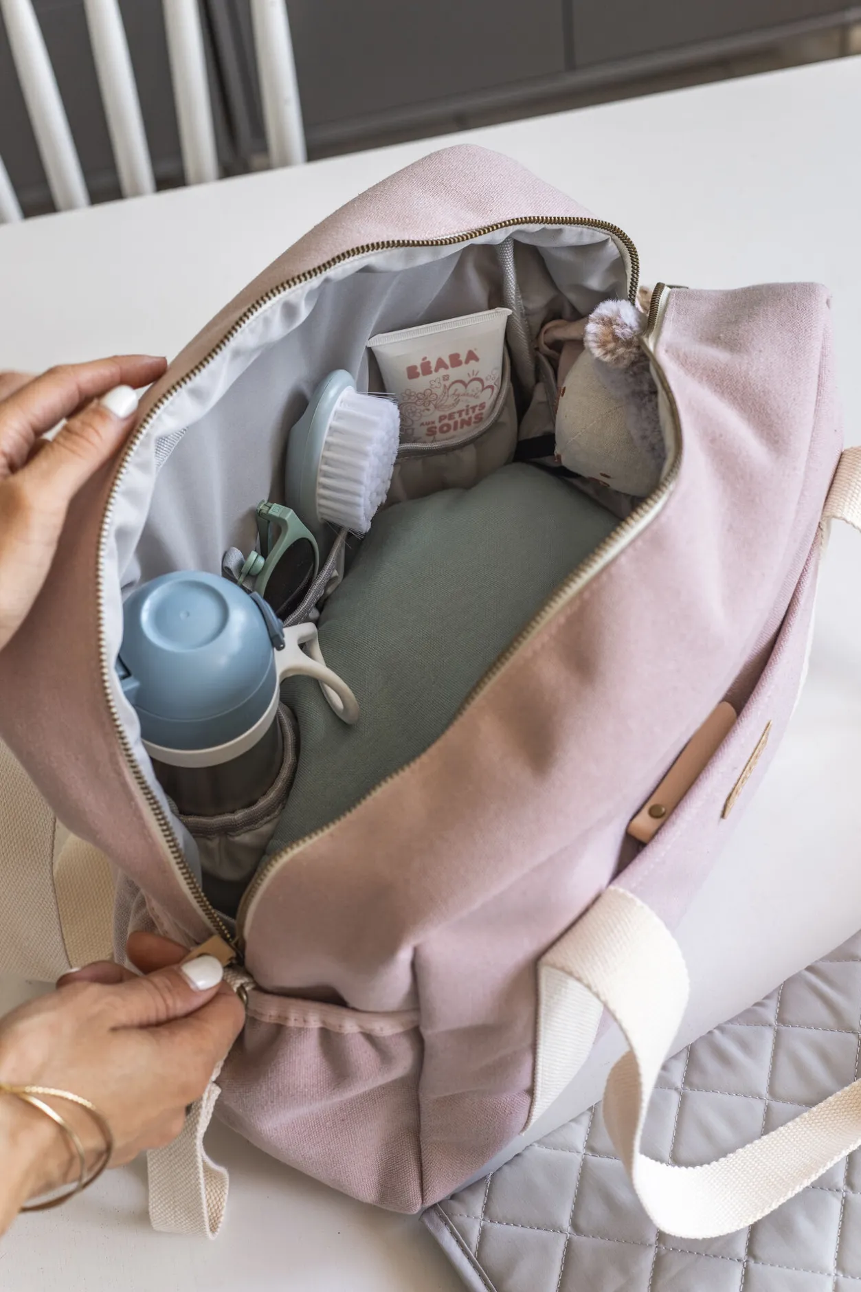 BÉABA Sacs À Langer*Sac A Langer Paris Dusty Pink