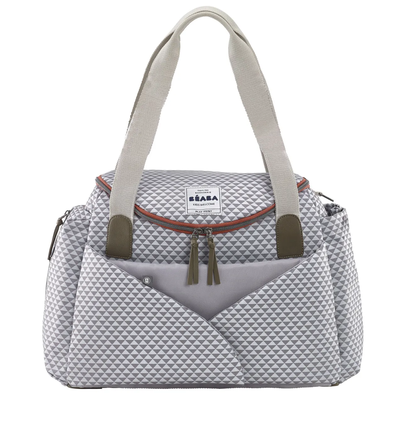 BÉABA Sacs À Langer*Sac A Langer Sydney Ii Play Print Corail