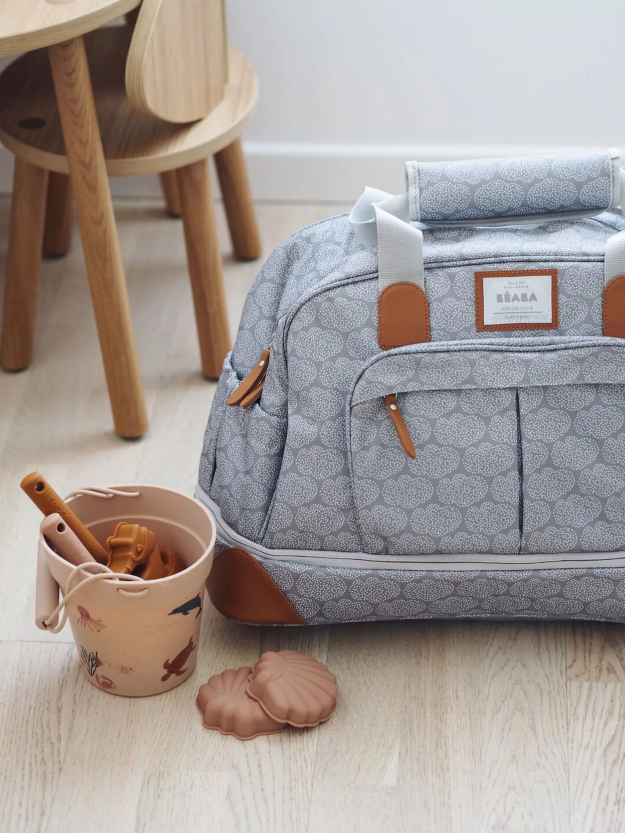 BÉABA Sorties De Bébé*Sac De Voyage Amsterdam Tiny Clouds