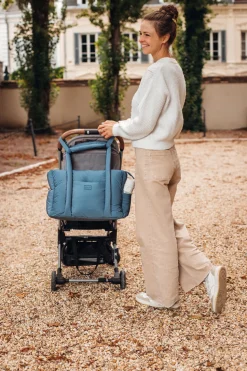BÉABA Sacs À Langer*Sac Paris Puffy Baltic Blue