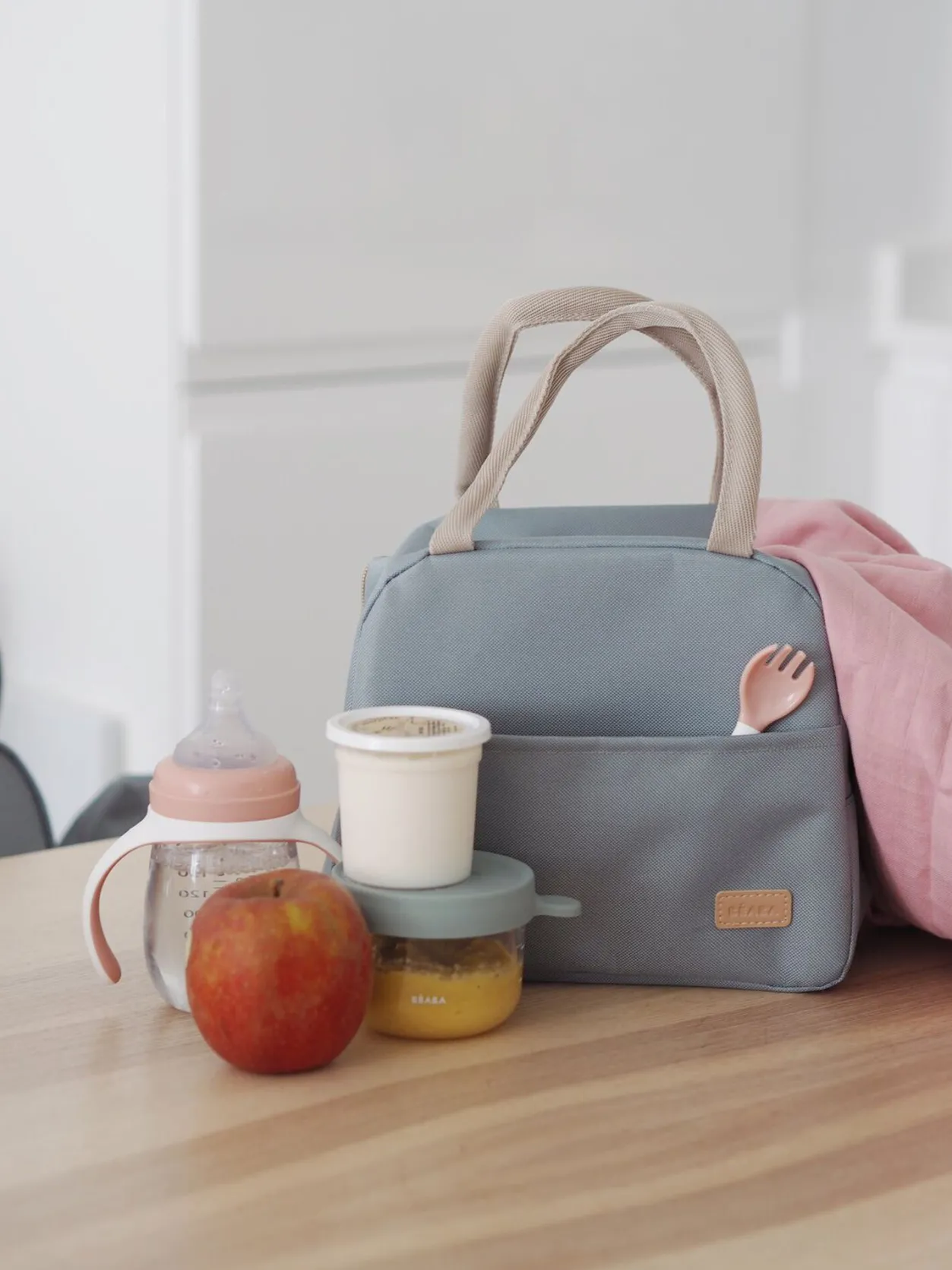 BÉABA Sacs Isotherme Bébé*Sac Repas Isotherme Frosty Green