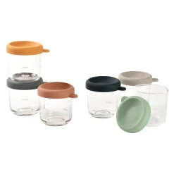 BÉABA Pots De Conservation*Set 6 Portions Verre 250 Ml