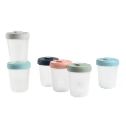 BÉABA Pots De Conservation*Set 2Eme Age 6 Portions Clip (6X250Ml)