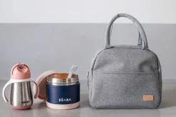 BÉABA Sacs Isotherme Bébé*Set Repas On The Go Old Pink