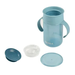 BÉABA Biberons Et Accessoires*Tasse D'Apprentissage 360° Blue