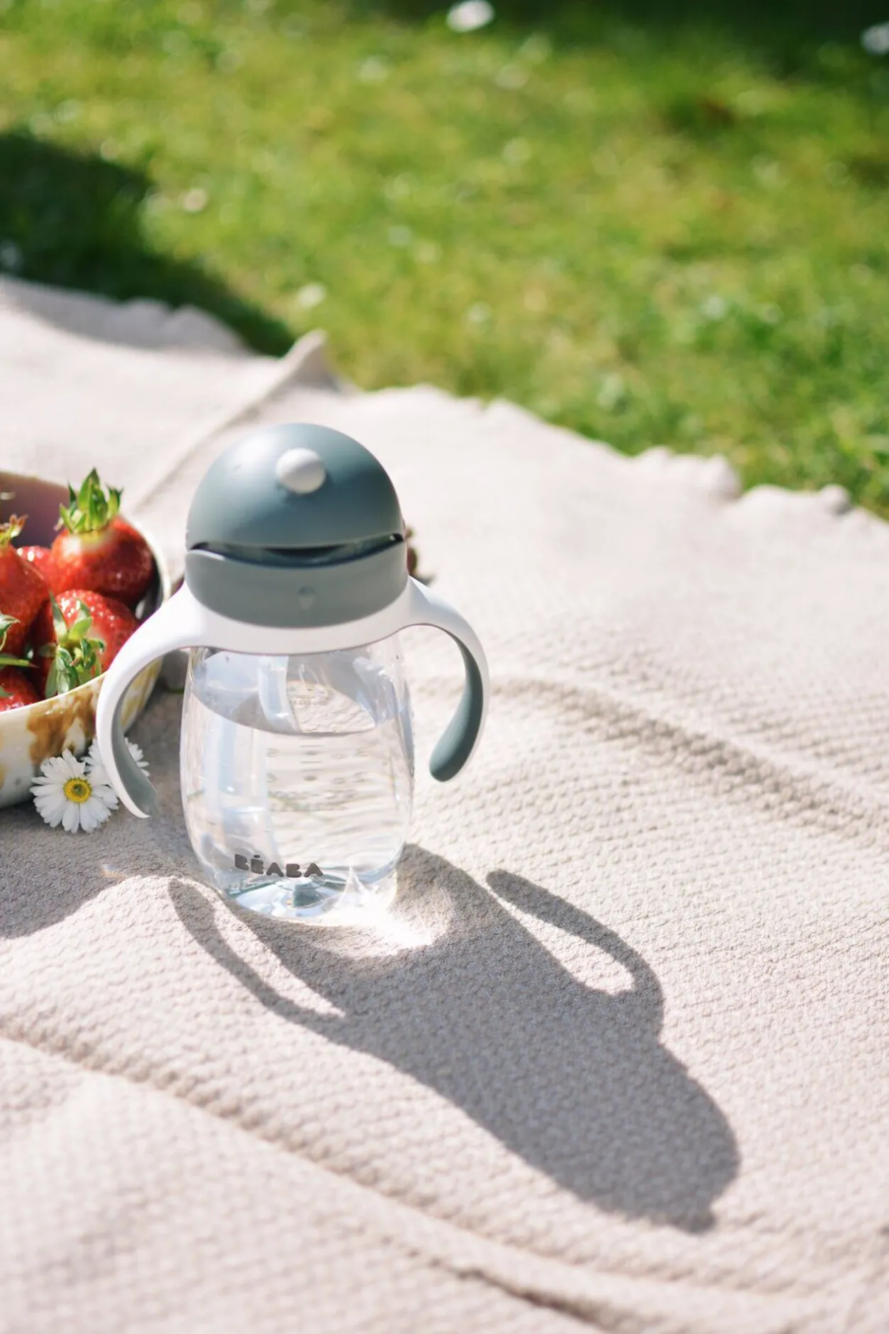 BÉABA Couverts, Vaisselle Et Bavoirs*Tasse Paille 300 Ml Mineral Grey