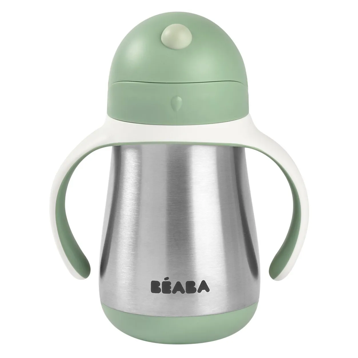 BÉABA Couverts, Vaisselle Et Bavoirs*Tasse Paille Inox 250 Ml Sage Green