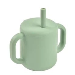 BÉABA Couverts, Vaisselle Et Bavoirs*Tasse Paille Silicone Sage Green
