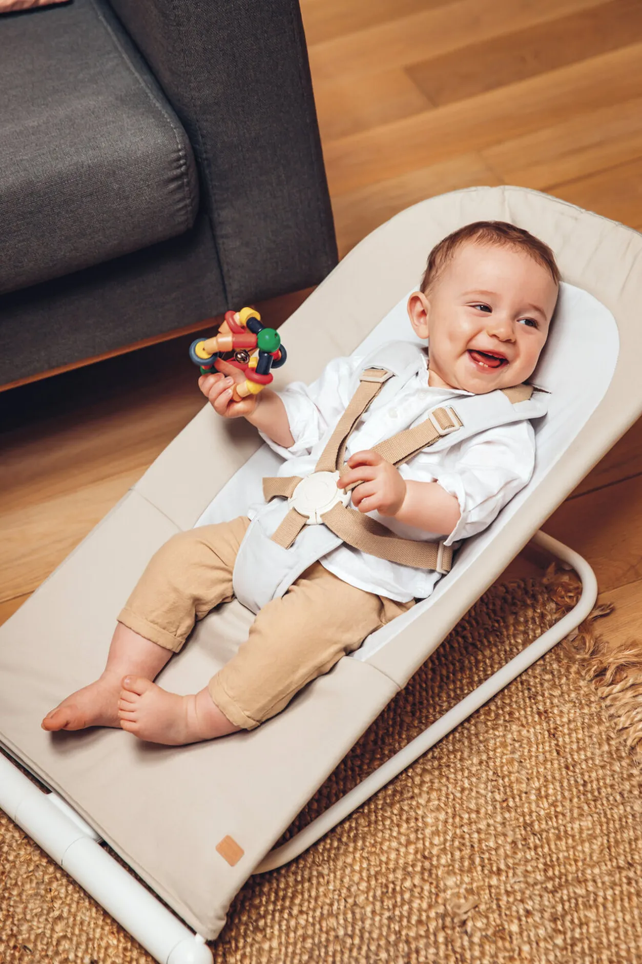 BÉABA Transat Compact*Transat Eazy Relax Greige